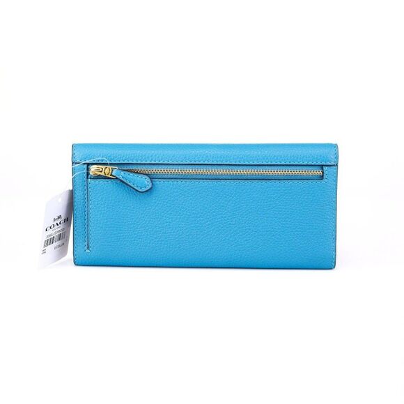 NWT Coach Trifold Soft Leather Slim Wallet - Picture 4 of 8